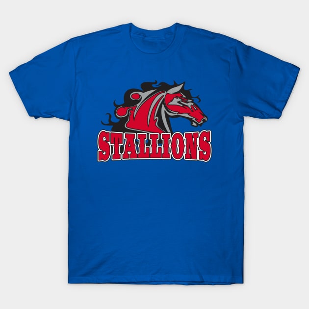 Stallions Sports Team Logo Stallions TShirt TeePublic